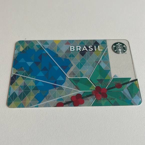 Brasil Starbucks Gift Card Collectible - Picture 2 of 2